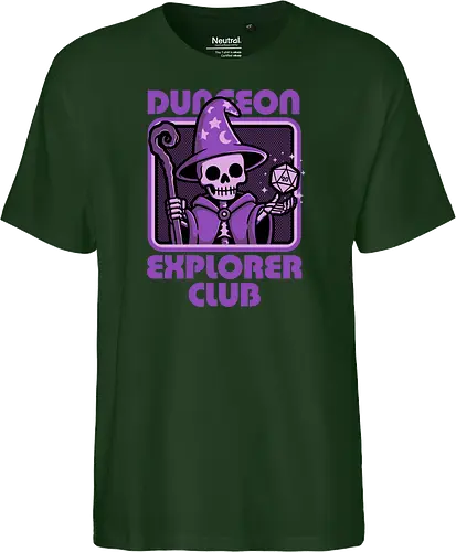 RPG Mage Skull - Rpg, Role-play, Role-playing, Roleplay Game, Role-playing Game, Roleplaying Game, Critical Hit, Critical, Critical Fail, Critical Success, Dungeon Master, Dungeon, Nerd, Geek, Adventure, Fantasy, Magic, Ritual, Magical, Wizard, Sorcery, Sorcerer, D20, Fireball, Tabletop Game, Tabletop, Tabletop Gaming, Tabletop Rpg, Game Master, Exploration, Explorer, Club, Skull, Skeleton, Bones, Bone, Undead - Fairtrade T-Shirt