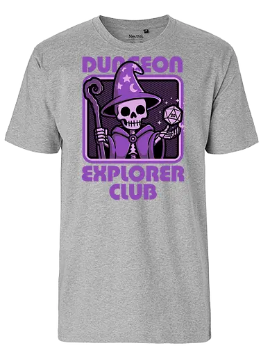 RPG Mage Skull - Rpg, Role-play, Role-playing, Roleplay Game, Role-playing Game, Roleplaying Game, Critical Hit, Critical, Critical Fail, Critical Success, Dungeon Master, Dungeon, Nerd, Geek, Adventure, Fantasy, Magic, Ritual, Magical, Wizard, Sorcery, Sorcerer, D20, Fireball, Tabletop Game, Tabletop, Tabletop Gaming, Tabletop Rpg, Game Master, Exploration, Explorer, Club, Skull, Skeleton, Bones, Bone, Undead - Fairtrade T-Shirt