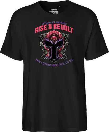 Mutants Rise and Revolt - Comics, comic book, movie, superhero, mutant, character, action, sci-fi - Fairtrade T-Shirt