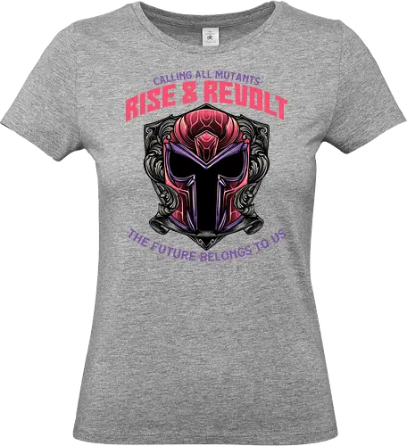 Mutants Rise and Revolt - Comics, comic book, movie, superhero, mutant, character, action, sci-fi - Standard T-Shirt (Women)