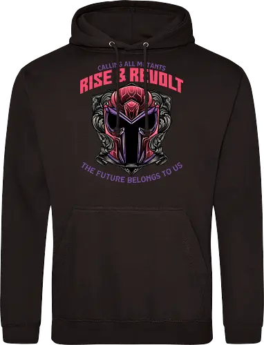 Mutants Rise and Revolt - Comics, comic book, movie, superhero, mutant, character, action, sci-fi - Standard Hoodie