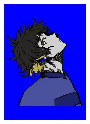 Bachira - Blue Lock fanart - blue lock, blue lock fanart, blue lock anime, blue lock characters, bachira, bachira fanart, anime fanart, anime art, anime merch, anime characters, anime world, anime universe - Artprint