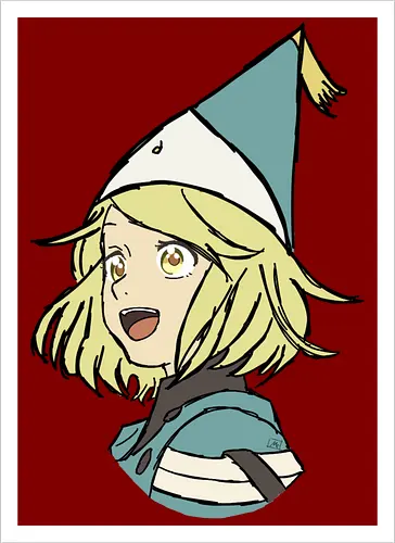 Coco- Witch Hat Atelier fanart - Witch Hat Atelier, Witch Hat Atelier art, Witch Hat Atelier characters, Witch Hat Atelier anime, Witch Hat Atelier coco, Witch Hat Atelier Qifrey, anime fanart, anime characters, anime merch, anime universe, anime art - Artprint