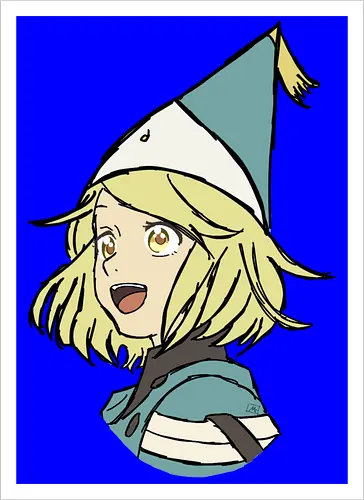Coco- Witch Hat Atelier fanart - Witch Hat Atelier, Witch Hat Atelier art, Witch Hat Atelier characters, Witch Hat Atelier anime, Witch Hat Atelier coco, Witch Hat Atelier Qifrey, anime fanart, anime characters, anime merch, anime universe, anime art - Artprint