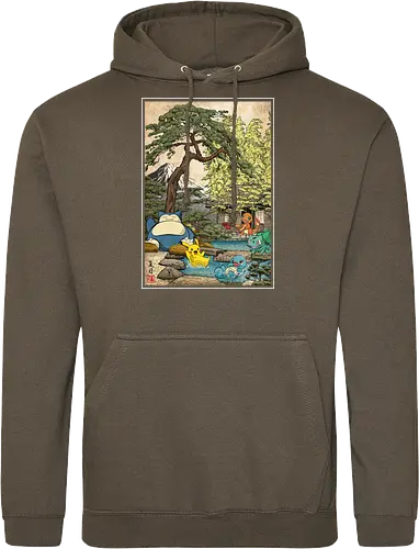 School of witchcraft and wizard woodblock - Standard Hoodie