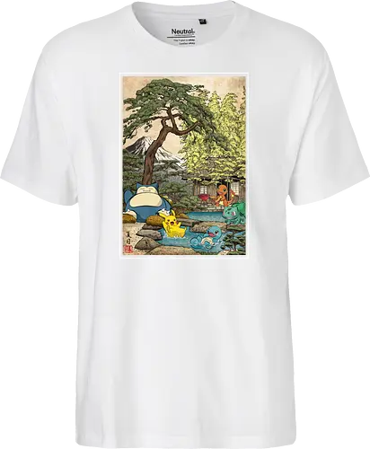 School of witchcraft and wizard woodblock - Fairtrade T-Shirt