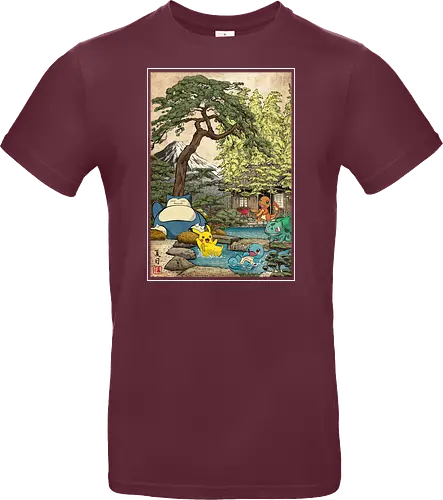 School of witchcraft and wizard woodblock - Standard T-Shirt