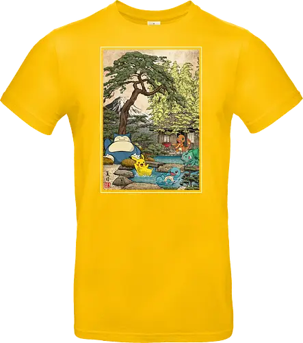 School of witchcraft and wizard woodblock - Standard T-Shirt