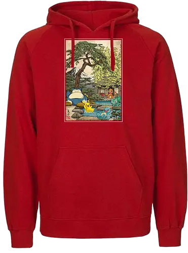 School of witchcraft and wizard woodblock - Fairtrade Hoodie