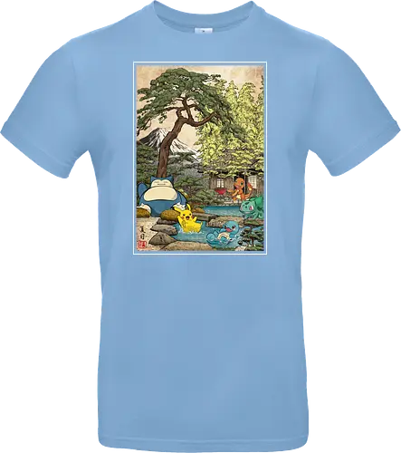 School of witchcraft and wizard woodblock - Standard T-Shirt
