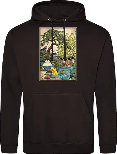 School of witchcraft and wizard woodblock - Standard Hoodie