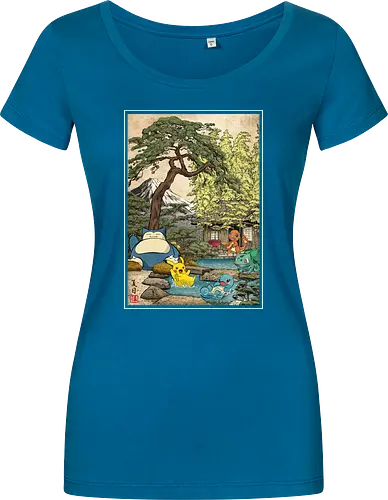School of witchcraft and wizard woodblock - Women T-Shirt