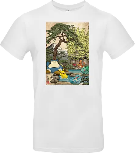 School of witchcraft and wizard woodblock - Standard T-Shirt