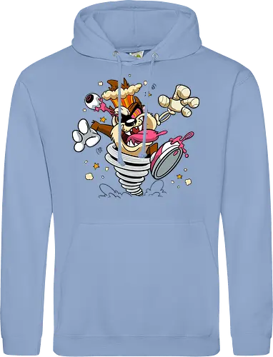 Freaky Wirbelwind Teufel - freaky Wirbelwind Teufel Art, Cartoon Horror Underground, wilder brauner Teufel dunkles Shirt, Horror Cartoon Wirbelwind, Taz, Taz freaky, cartoon horror, Teufel Auge hervorquellend Art, dunkles wildes Pop Art, alternativer freaky Teufel, verrückte Cartoon Mode, chaotischer Teufel Explosion Art, Underground dunkles Geek, Horror Nostalgie 90er Cartoon, Punk Teufel Cartoon, alternative Cartoon Shirt, dunkle Retro Teufel Art, chaotischer Cartoon Wirbelwind - Standard Hoodie