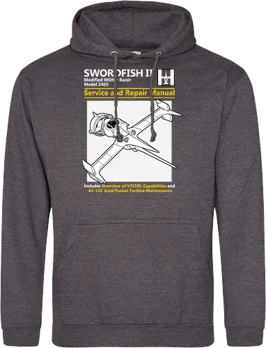 Modifizierter MONO Racer Weltraumjäger Technisches Servicehandbuch - Weltraumjäger technisches Handbuch, modifizierter MONO Racer, Haynes Parodie Anime Kunst, Vintage Raumschiff Design, Geek Weltraumjäger Druck, Anime technisches Handbuch Kunst, Weltraumjäger Shirt, axiale Fusionsturbine Design, Anime technisches Schiff Druck, Haynes Parodie Kunst, Anime Nerd Shirt, exklusives Weltraumjäger Design, Sci-Fi Schiff Druck, Premium Anime technische Kunst, Space Western Shirt - Standard Hoodie