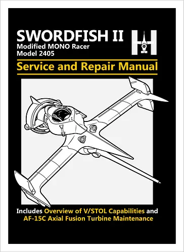 Modifizierter MONO Racer Weltraumjäger Technisches Servicehandbuch - Weltraumjäger technisches Handbuch, modifizierter MONO Racer, Haynes Parodie Anime Kunst, Vintage Raumschiff Design, Geek Weltraumjäger Druck, Anime technisches Handbuch Kunst, Weltraumjäger Shirt, axiale Fusionsturbine Design, Anime technisches Schiff Druck, Haynes Parodie Kunst, Anime Nerd Shirt, exklusives Weltraumjäger Design, Sci-Fi Schiff Druck, Premium Anime technische Kunst, Space Western Shirt - Artprint