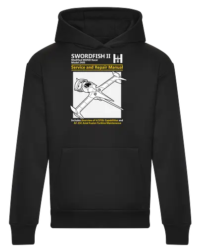 Modifizierter MONO Racer Weltraumjäger Technisches Servicehandbuch - Weltraumjäger technisches Handbuch, modifizierter MONO Racer, Haynes Parodie Anime Kunst, Vintage Raumschiff Design, Geek Weltraumjäger Druck, Anime technisches Handbuch Kunst, Weltraumjäger Shirt, axiale Fusionsturbine Design, Anime technisches Schiff Druck, Haynes Parodie Kunst, Anime Nerd Shirt, exklusives Weltraumjäger Design, Sci-Fi Schiff Druck, Premium Anime technische Kunst, Space Western Shirt - Heavyweight Hoodie