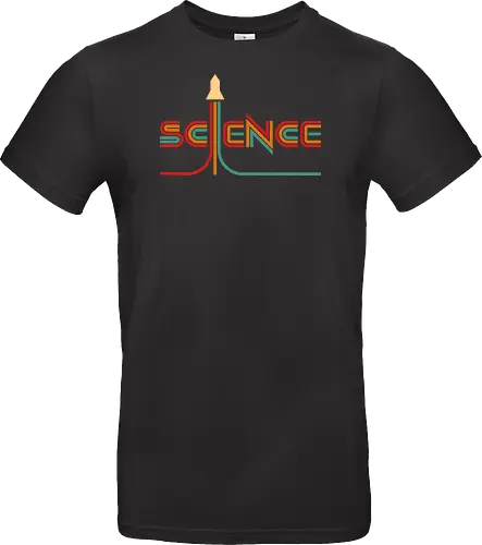 Simply Science - science, curiosity, engineer, geek, minimalist, nerd, physics, retro, rocket, science lover, science student, space, stem, vintage, exploration - Standard T-Shirt