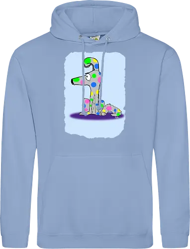 Bunter Hund - einfachso - Standard Hoodie