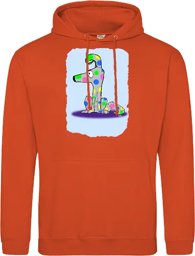 Bunter Hund - einfachso - Standard Hoodie