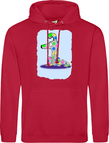 Bunter Hund - einfachso - Standard Hoodie