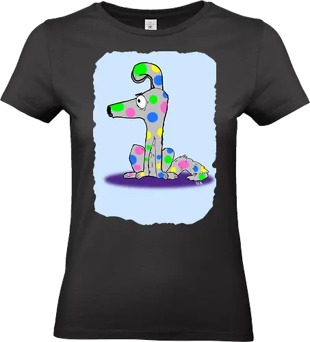Bunter Hund - einfachso - Standard T-Shirt (Women)