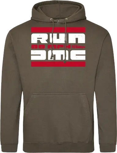 Run 88mph - RUN DMC, Future, Delorean - Standard Hoodie