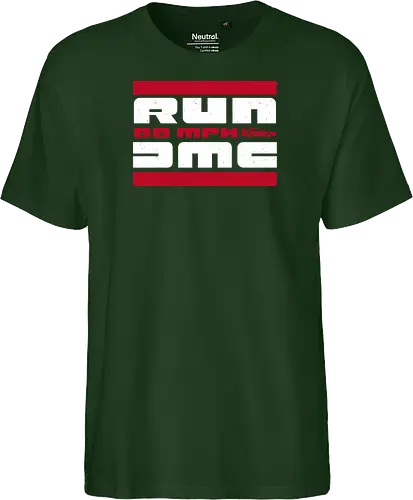Run 88mph - RUN DMC, Future, Delorean - Fairtrade T-Shirt