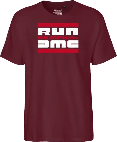 Run 88mph - RUN DMC, Future, Delorean - Fairtrade T-Shirt