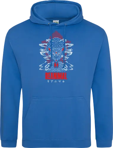 ANIMAL - SPOOKY, GAMER, GEEK, TARSIER, VIDEO GAME, TERROR, HORROR, LAMB, SHEEP, ANIMAL - Standard Hoodie