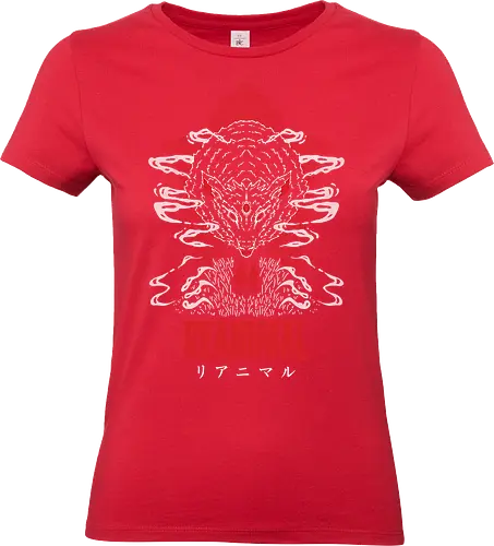 ANIMAL - SPOOKY, GAMER, GEEK, TARSIER, VIDEO GAME, TERROR, HORROR, LAMB, SHEEP, ANIMAL - Standard T-Shirt (Women)