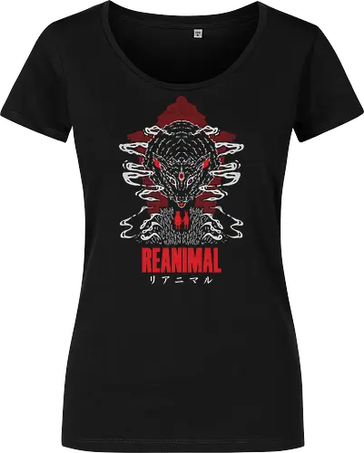 ANIMAL - SPOOKY, GAMER, GEEK, TARSIER, VIDEO GAME, TERROR, HORROR, LAMB, SHEEP, ANIMAL - Women T-Shirt