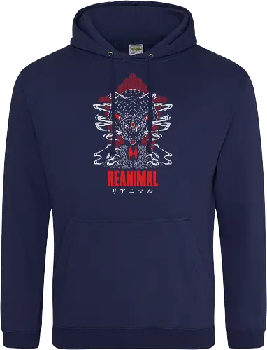 ANIMAL - SPOOKY, GAMER, GEEK, TARSIER, VIDEO GAME, TERROR, HORROR, LAMB, SHEEP, ANIMAL - Standard Hoodie