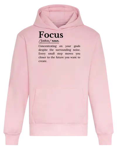 Fokus Definition Inspirierender Spruch Über Konzentration - Fokus Definition, Fokus Spruch, inspirierender Spruch, motivierender Spruch, Konzentration, Disziplin, Zielsetzung, persönliche Entwicklung, Selbstverbesserung, Produktivität Mindset, Erfolg Mindset, Entschlossenheit, Durchhaltevermögen, positive Einstellung, tägliche Motivation, Ehrgeiz, Achtsamkeit, Lebensmotivation, inspirierende Worte, Ziele erreichen, motivierende Typografie, minimalistisches Zitat, Growth Mindset, Selbstvertrauen Inspiration, ermutigende Botschaft - Heavyweight Hoodie