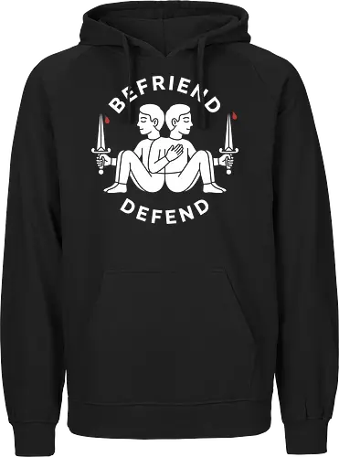 Minimalist Red Drops - minimalist anime shirt, anime sweat drop graphic, subtle otaku streetwear, manga emotion apparel, red drop aesthetic tee, anime nosebleed merch, funny introvert clothing, relatable mood design, subtle geek fashion, minimalist manga tee - Fairtrade Hoodie