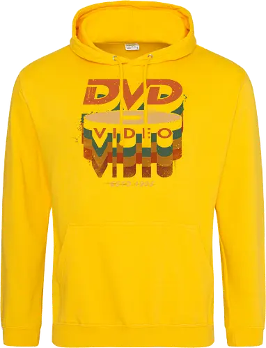 DVD Video 95 - Physical media, real media, dvd, cd, blu ray, digital code, real games, own game, own the game, 90s, 1995, gaming, gamergate - Standard Hoodie
