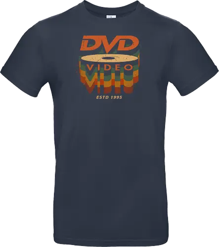 DVD Video 95 - Physical media, real media, dvd, cd, blu ray, digital code, real games, own game, own the game, 90s, 1995, gaming, gamergate - Standard T-Shirt