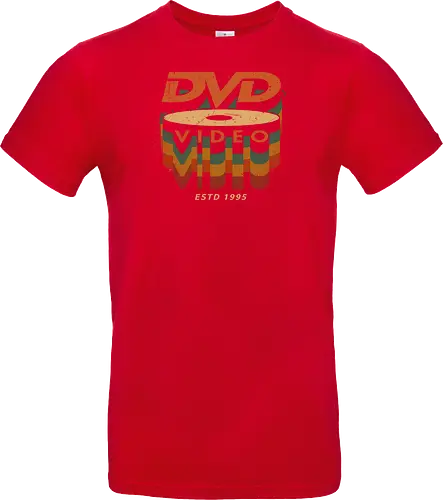 DVD Video 95 - Physical media, real media, dvd, cd, blu ray, digital code, real games, own game, own the game, 90s, 1995, gaming, gamergate - Standard T-Shirt