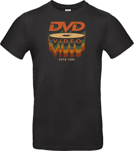 DVD Video 95 - Physical media, real media, dvd, cd, blu ray, digital code, real games, own game, own the game, 90s, 1995, gaming, gamergate - Standard T-Shirt
