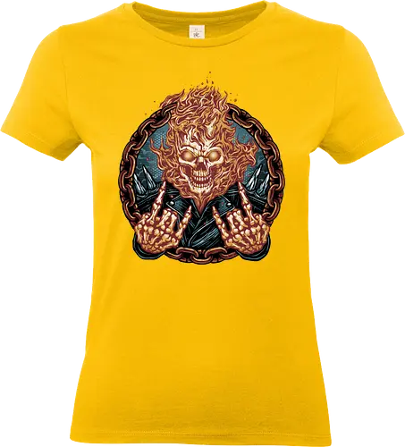 Rider from Hell - Comic, comics, comic book, antihero, movie, film, character, motorcyclist, Paranormal - Standard T-Shirt (Women)