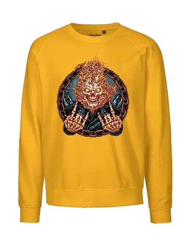 Rider from Hell - Comic, comics, comic book, antihero, movie, film, character, motorcyclist, Paranormal - Fairtrade Sweatshirt