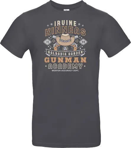Irvine Kinneas Academy Grunge - fantasy, seed, video game, gaming, gamer, Squall, Rinoa, Cactus, fantasy 8, irvine kinneas, Kweh, Cloud, jrpg, irvine kinneas, Zell - Standard T-Shirt