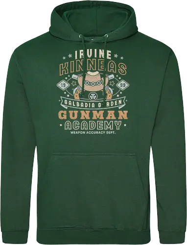 Irvine Kinneas Academy Grunge - fantasy, seed, video game, gaming, gamer, Squall, Rinoa, Cactus, fantasy 8, irvine kinneas, Kweh, Cloud, jrpg, irvine kinneas, Zell - Standard Hoodie