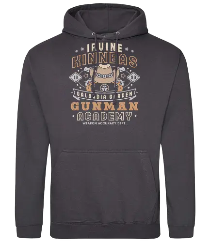 Irvine Kinneas Academy Grunge - fantasy, seed, video game, gaming, gamer, Squall, Rinoa, Cactus, fantasy 8, irvine kinneas, Kweh, Cloud, jrpg, irvine kinneas, Zell - Standard Hoodie