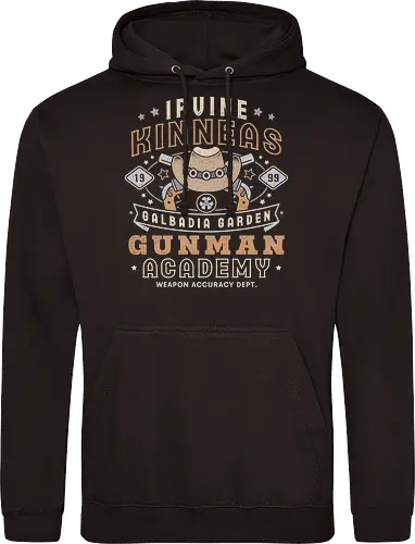 Irvine Kinneas Academy Grunge - fantasy, seed, video game, gaming, gamer, Squall, Rinoa, Cactus, fantasy 8, irvine kinneas, Kweh, Cloud, jrpg, irvine kinneas, Zell - Standard Hoodie