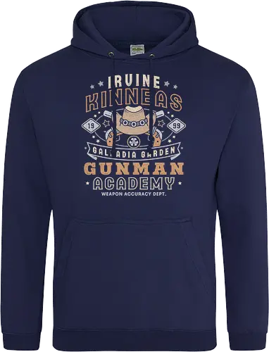 Irvine Kinneas Academy Grunge - fantasy, seed, video game, gaming, gamer, Squall, Rinoa, Cactus, fantasy 8, irvine kinneas, Kweh, Cloud, jrpg, irvine kinneas, Zell - Standard Hoodie