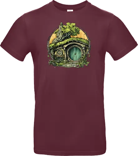 The Shire - lotr, hobbit, middle earth, bilbo, frodo baggins, Pen and Paper, green door, Wizard, fantasy novel, ttrpg gift, one ring, dark lord, sauron - Standard T-Shirt
