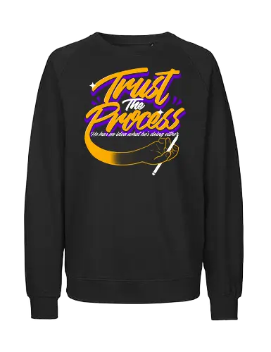 The Artist Secret - art, design, creativity, typography, humor, artist, funny, lettering, process, illustrator, vibrant, inspiring - Fairtrade Sweatshirt