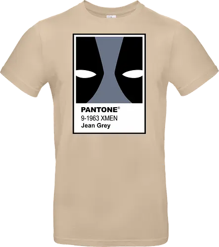 dead grey  - xmen, Antihero, superhero, mutant, cool, parody, pantone, colour, antihero, simple - Standard T-Shirt