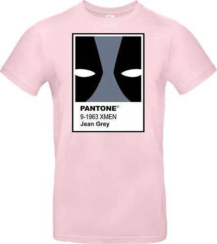 dead grey  - xmen, Antihero, superhero, mutant, cool, parody, pantone, colour, antihero, simple - Standard T-Shirt